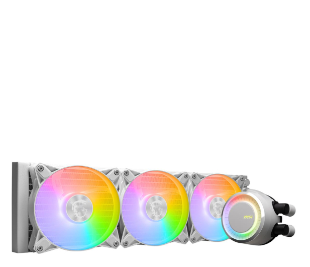 MSI MAG Core Liquid E360 White 3x120mm - 1179623 - zdjęcie 3